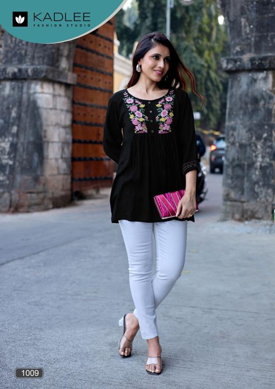 Kadlee crystal vol 2 short top kurtis wholesaler in surat
